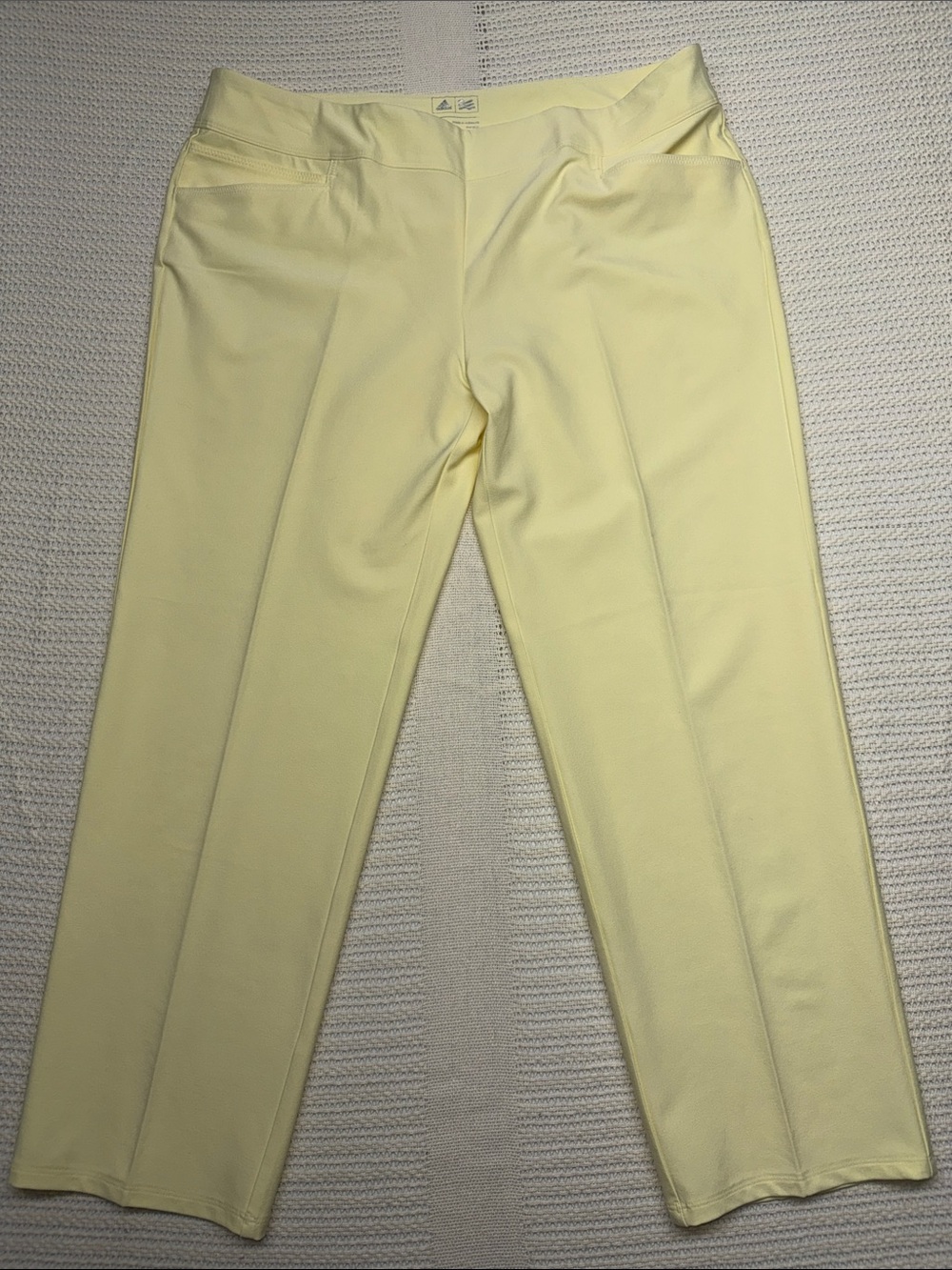 adidas Yellow Athletic Pants